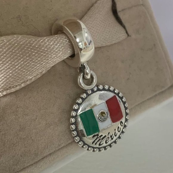 Pandora mexico flag charm - Picture 5 of 6